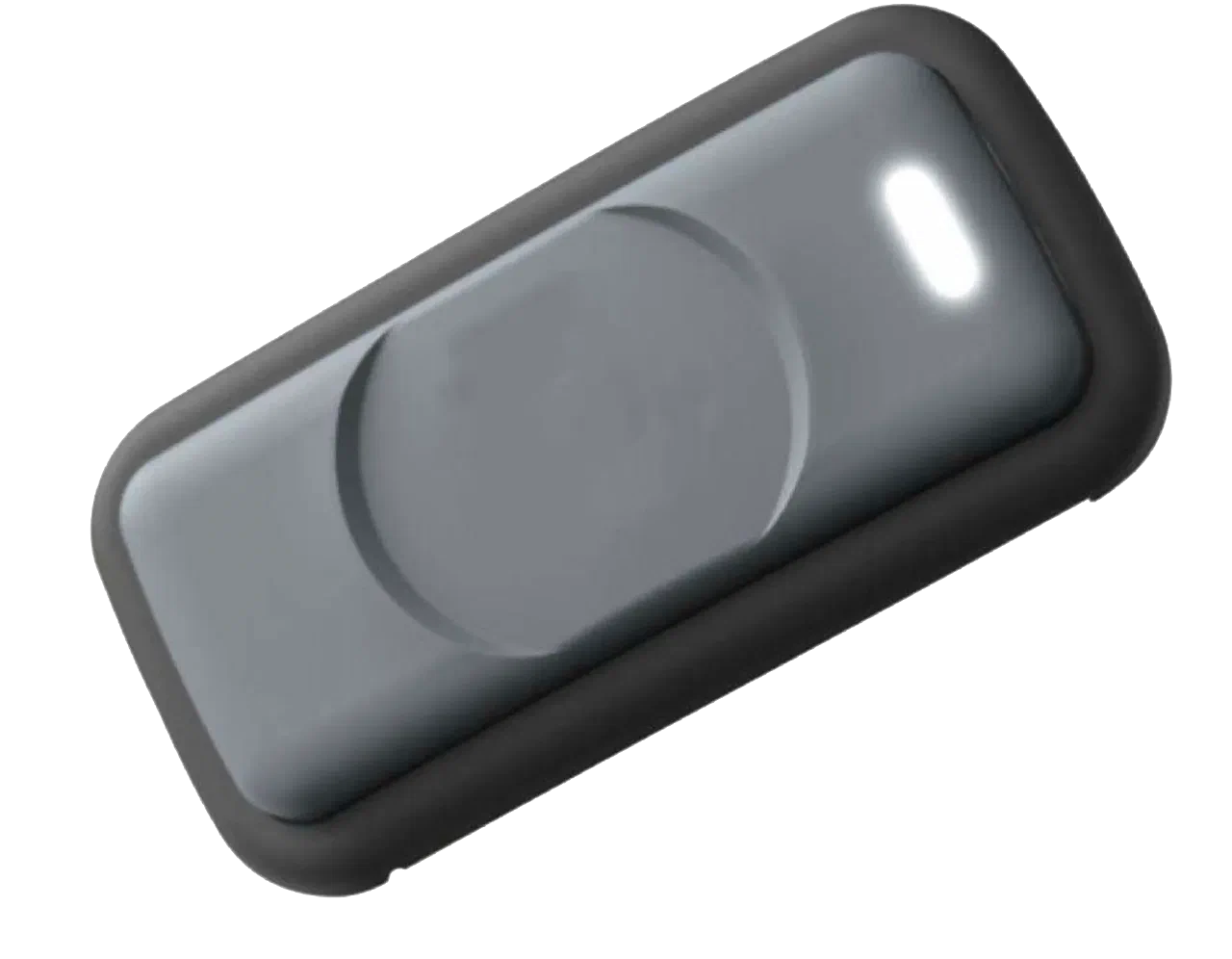 IoT Pet Tracker with the charging area for wireless charging